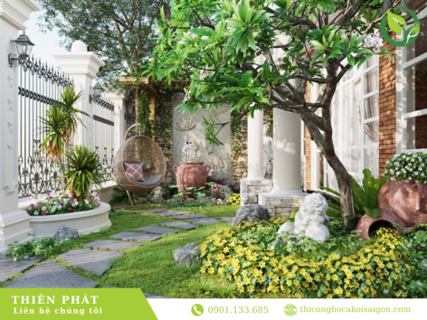 Hơn 50+ Mẫu Sân Vườn Đẹp Tạo Nên Phong Cách Cho Không Gian Bạn Hiện Nay